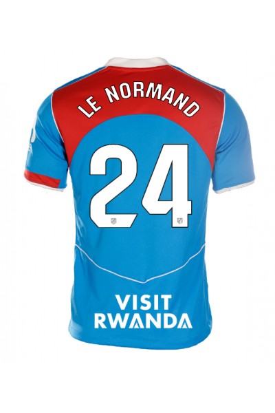 Atletico Madrid Robin Le Normand #24 Jalkapallovaatteet Naisten Kolmaspaita 2025-26 Lyhythihainen Atletico Madrid Robin Le Normand #24 Jalkapallovaatteet Naisten Kolmaspaita 2025-26 Lyhythihainen